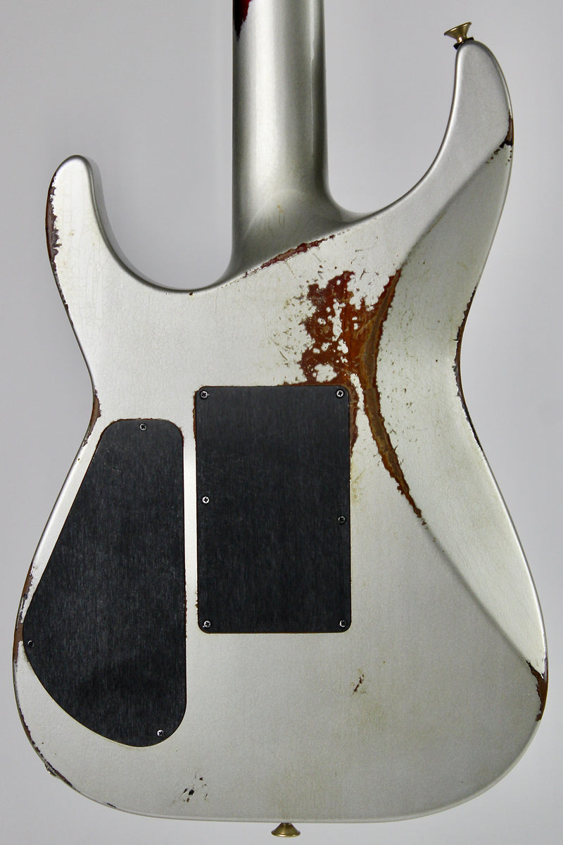 Jackson Custom Shop Limited Soloist - Inca Silver over Sunburst Tour Relic