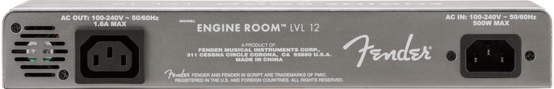 Fender Engine Room LVL12 Bloc d'alimentation 120V