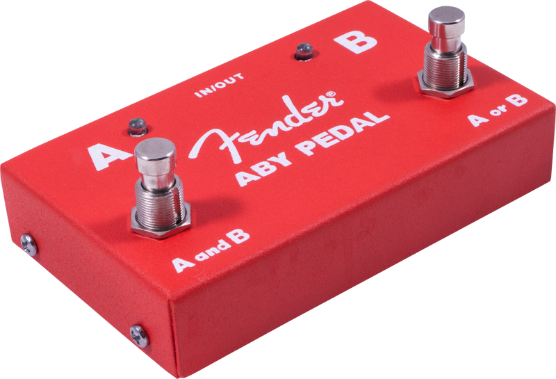 Fender 2-Switch ABY Pedal - Red