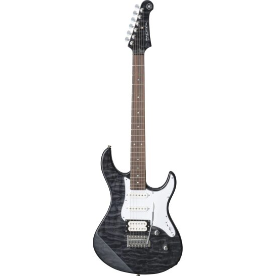 Yamaha Pacifica 212VQM - Translucent Black (PAC212VQMTBL)
