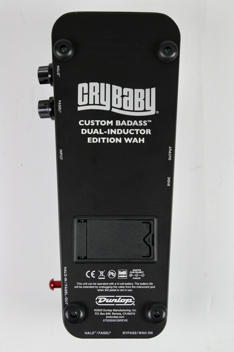Dunlop GCB65 Custom Badass Dual-Inductor Edition Cry Baby Wah Pedal