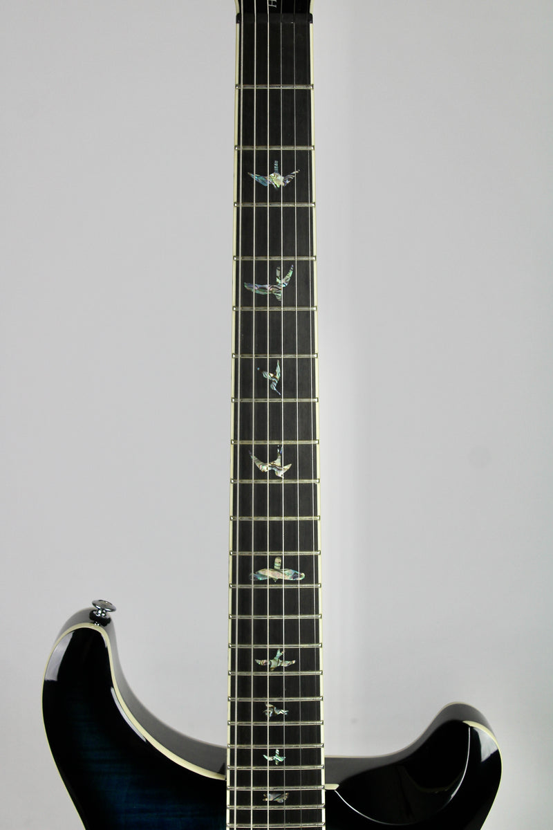 PRS SE Hollowbody II Piezo Electric-Acoustic Hybrid - Peacock Blue Smokeburst