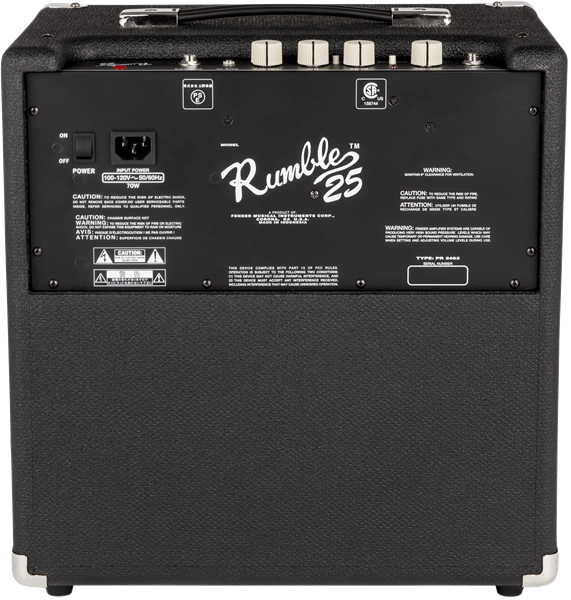 Fender Rumble 25 (V3) - Rumble Series 25 Watt Bass Amp