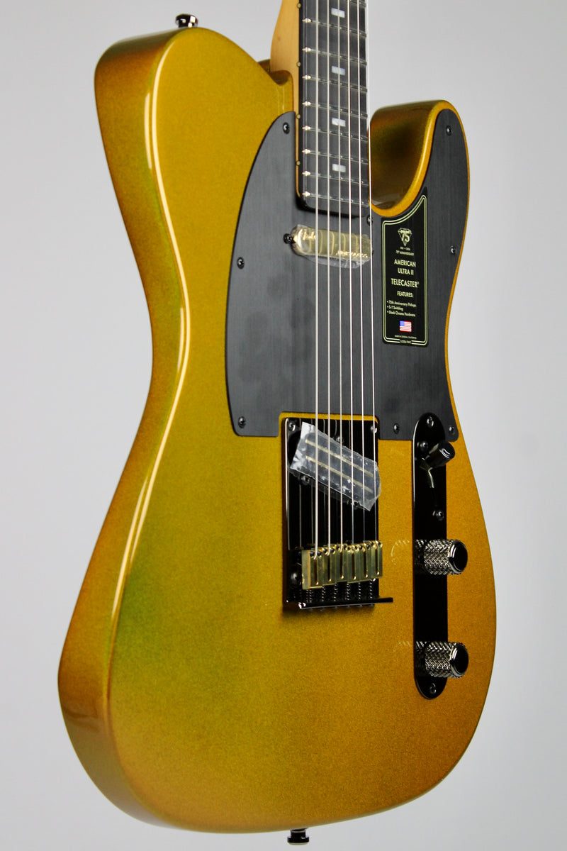 Fender 75th Anniversary American Ultra II Telecaster - Liquid Gold