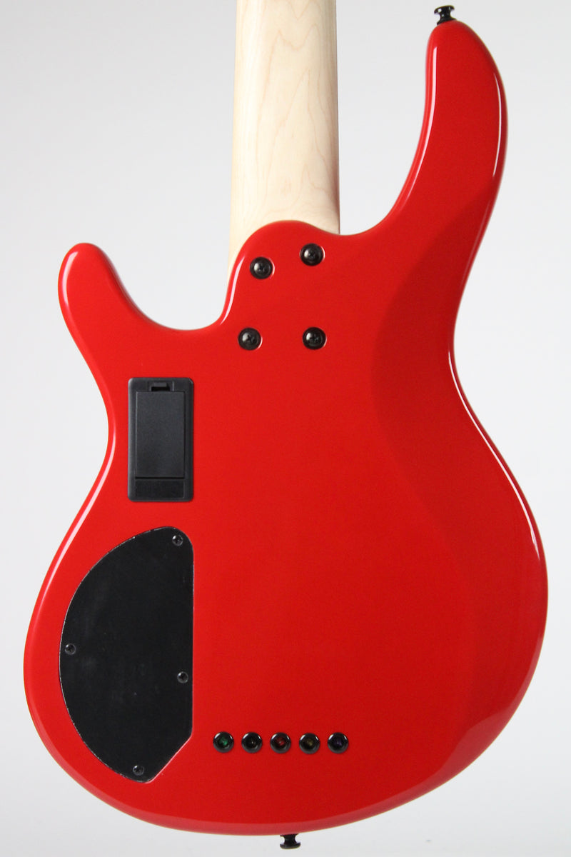 Cort C5 Deluxe Artisan Series Basse Électrique 5 cordes - Candy Red (démo)