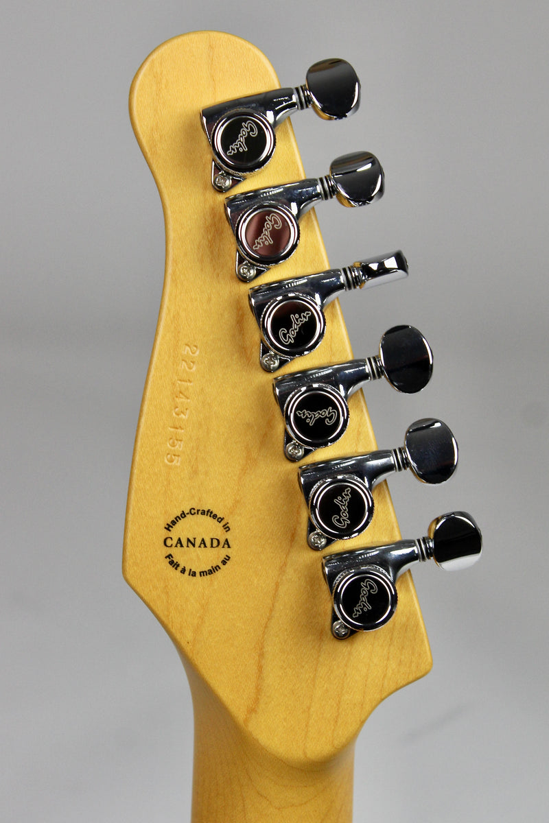 Godin Session T-Pro Limited Edition - Flame Blue Burst (B-Stock)