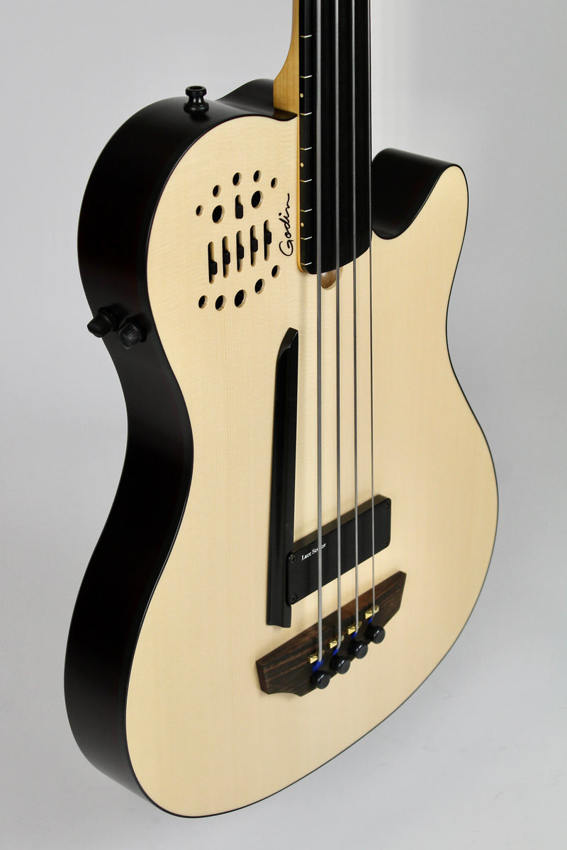 Godin A4 Ultra Fretless A/E - Natural (usagé)