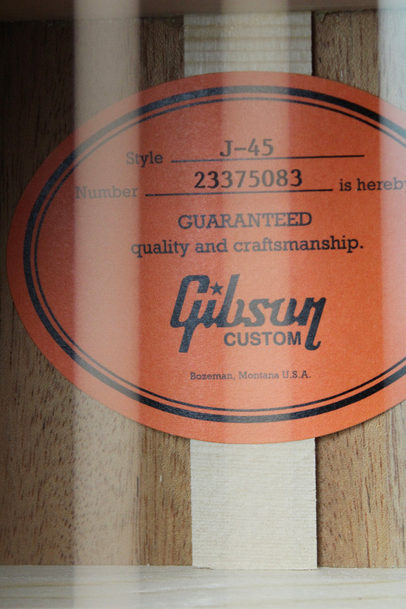 Gibson Custom Shop Limited Edition J-45 Anniversary - Cremona Burst