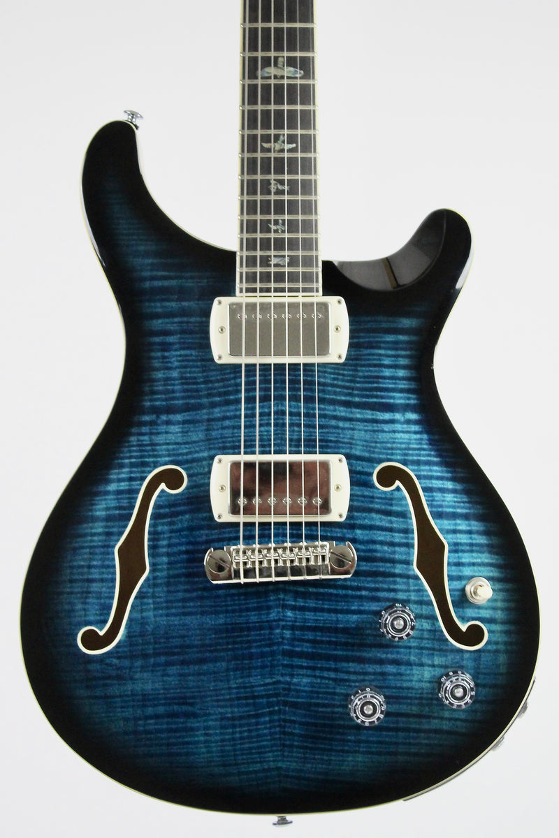 PRS SE Hollowbody II Piezo Electric-Acoustic Hybrid - Peacock Blue Smokeburst