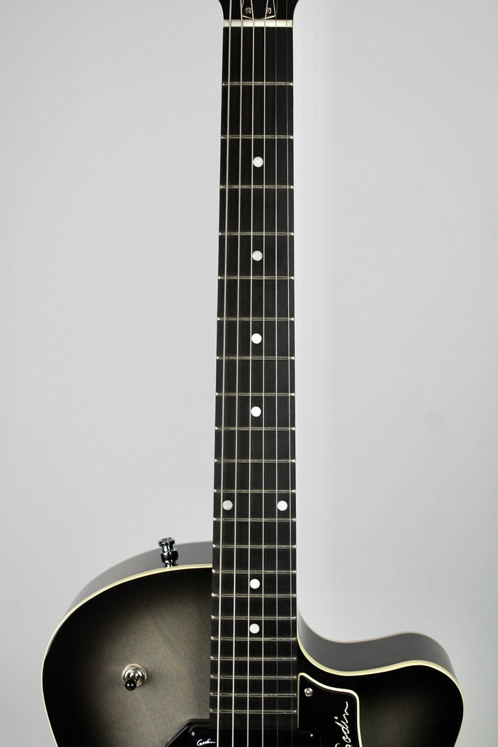 Godin Kingpin II Deluxe CW Prototype - Silverburst (used)