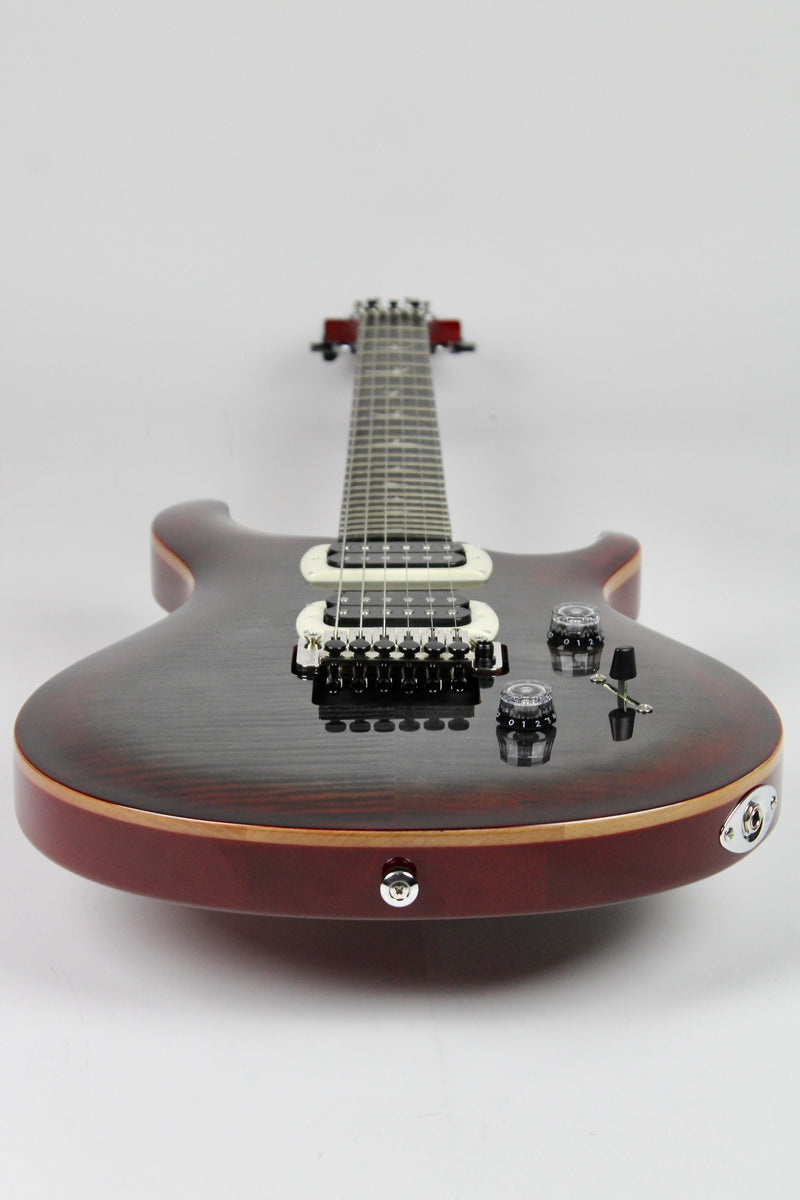PRS SE Custom 24 Floyd - Charcoal Cherry Burst
