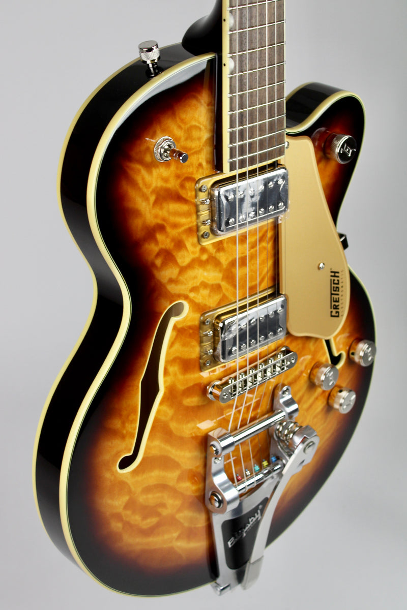Gretsch G5655T-QM Electromatic Center Block Jr. Quilt Semi-hollowbody - Sweet Tea