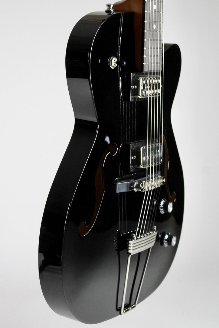 Godin 5th Avenue TL TV Jones Prototype - Trans Black (B-Stock)