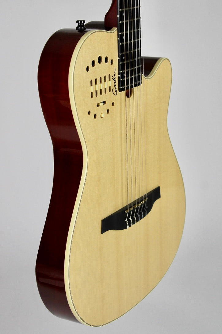 Godin Multiac Nylon Deluxe HG - Natural (démo)