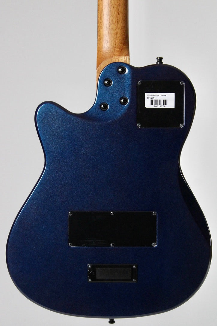 Godin Mundial prototype - Metallic Blue Purple (usagé)