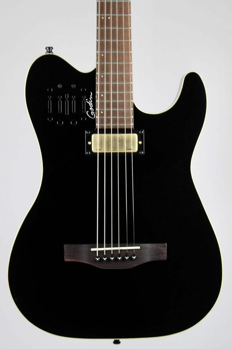 Godin Acousticaster Deluxe RN - Black (B-Stock)