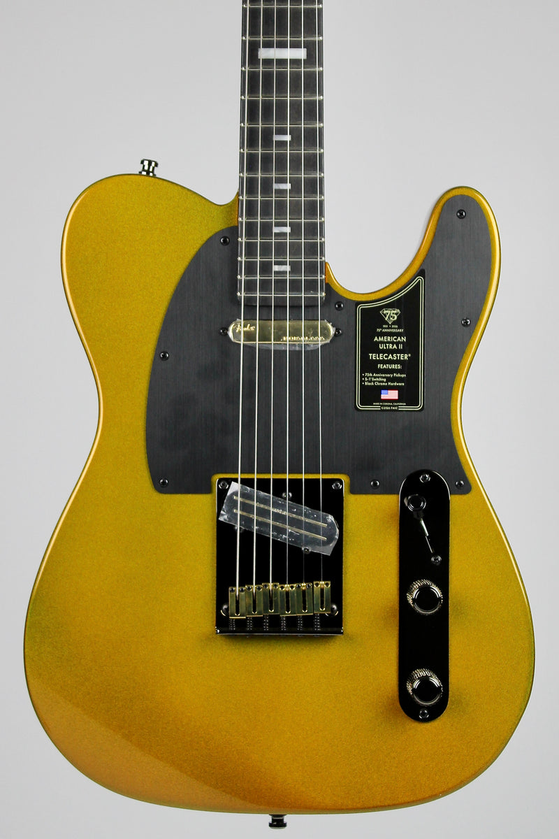 Fender 75th Anniversary American Ultra II Telecaster - Liquid Gold