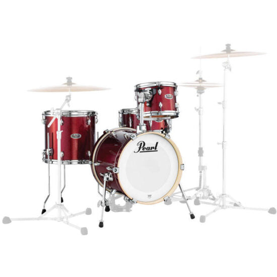 PEARL MDT764PC704 MIDTOWN SERIES MDT764PC704 4PCS SHELL PACK BLACK CHERRY GLITTER