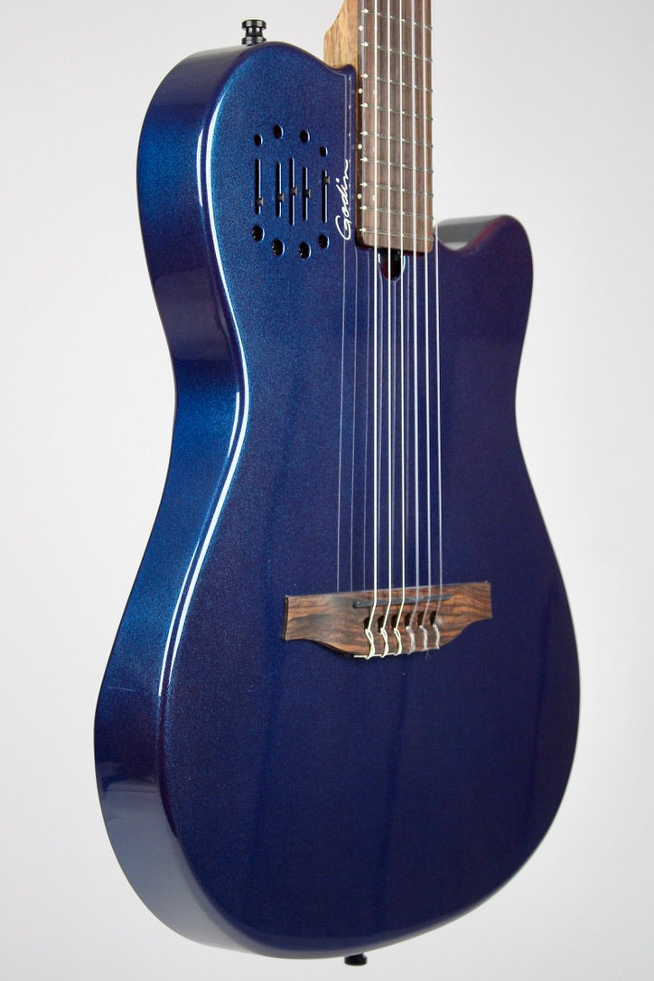 Godin Mundial prototype - Metallic Blue Purple (usagé)
