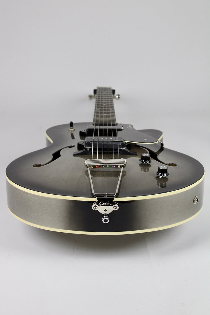Godin Kingpin II Deluxe CW Prototype - Silverburst (used)