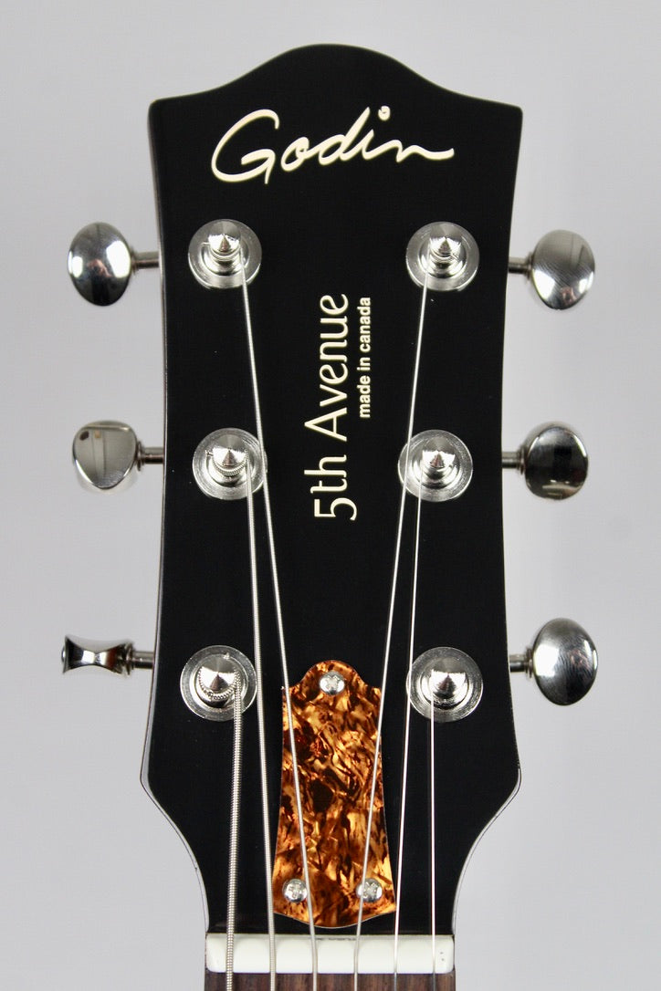 Godin 5th Ave Kingpin II Deluxe CW Prototype - Copper Burst (usagé)
