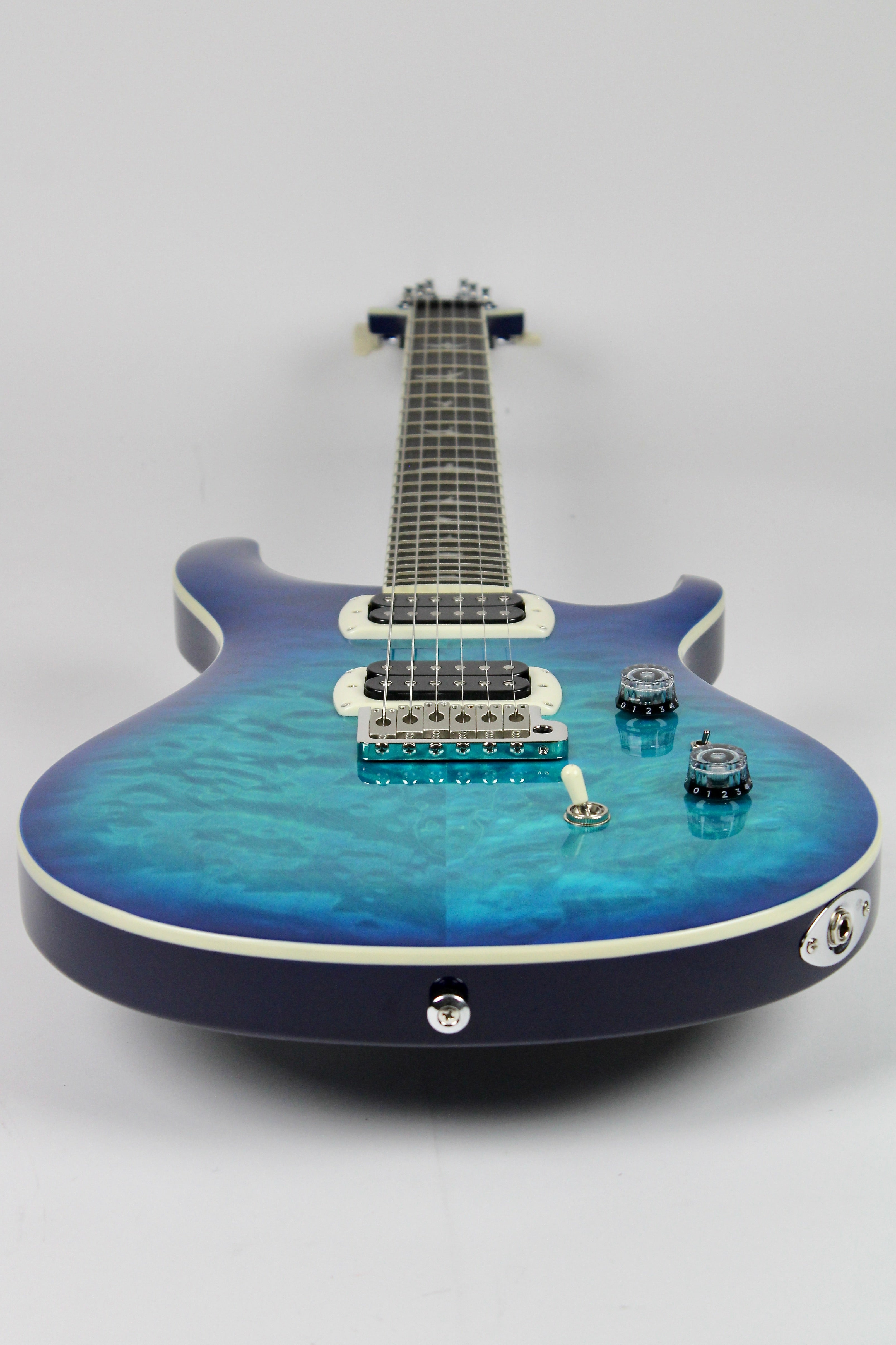 PRS SE Custom 24-08 Quilt - Lake Blue — Gerald Musique