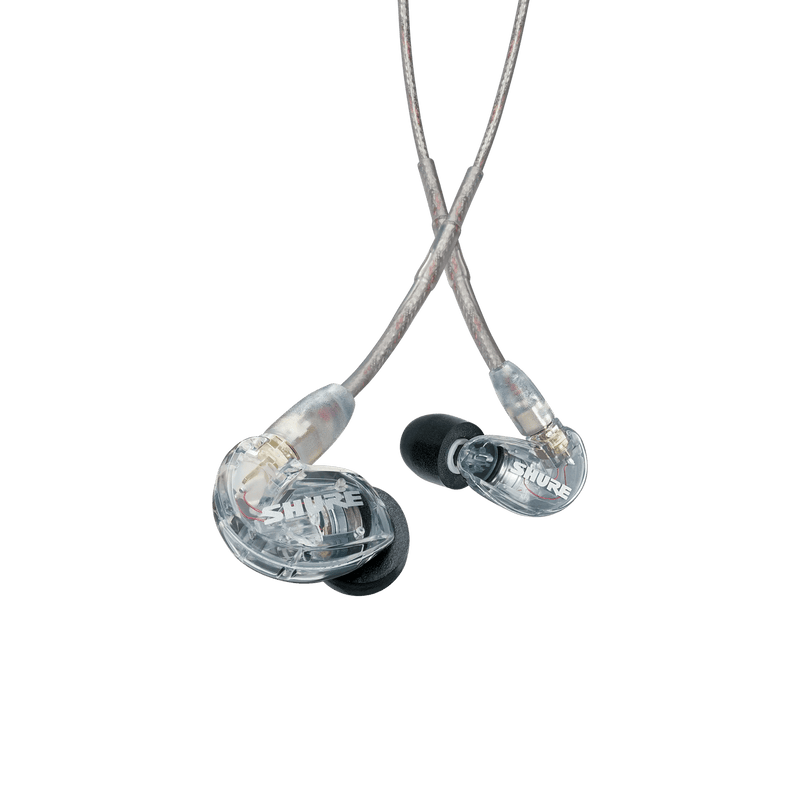 Shure SE215 - Professional Sound Isolating Earphones - Clear