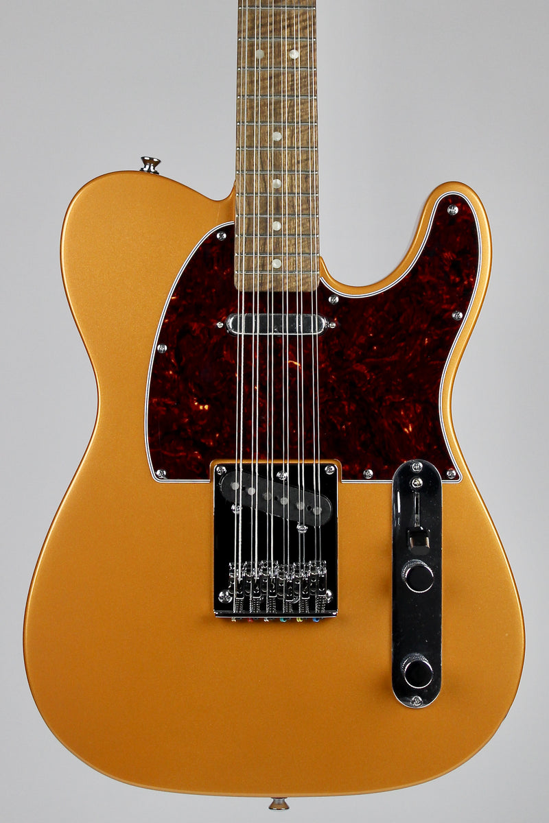 Squier Paranormal Troy Van Leeuwen Telecaster XII Guitare Electrique 12-cordes - Copper Age