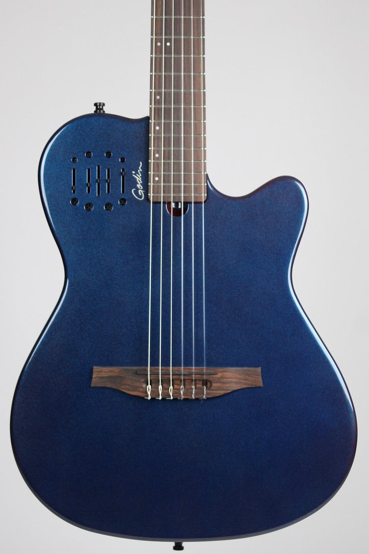 Godin Mundial prototype - Metallic Blue Purple (usagé)