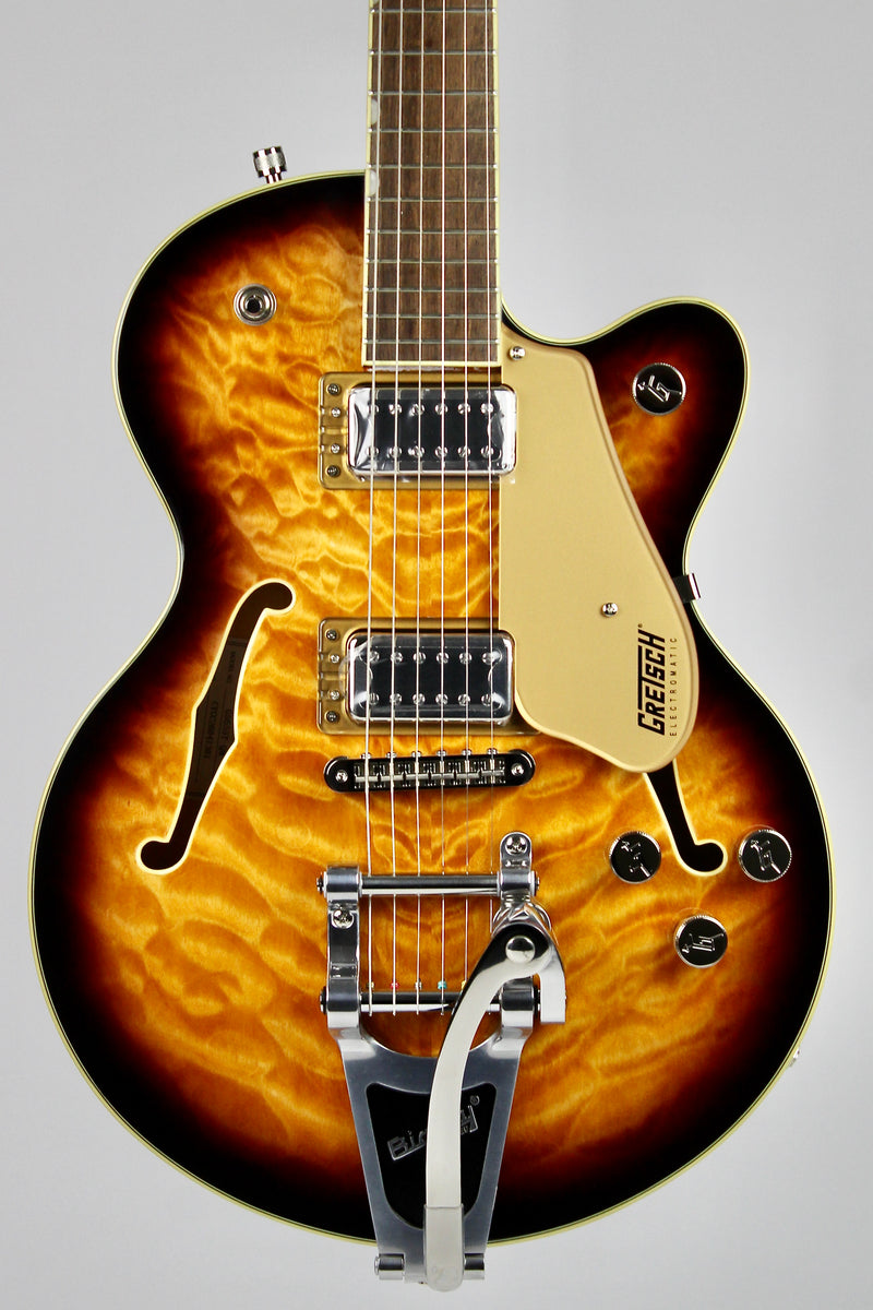 Gretsch G5655T-QM Electromatic Center Block Jr. Quilt Semi-hollowbody - Sweet Tea