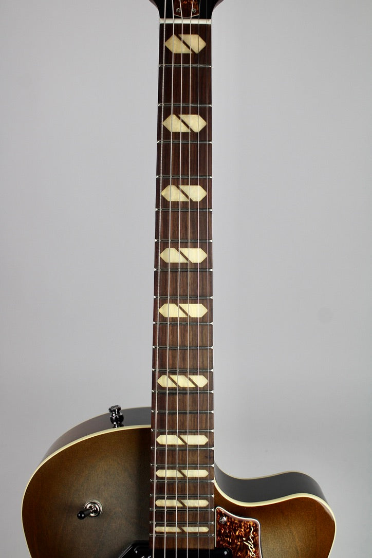 Godin 5th Ave Kingpin II Deluxe CW Prototype - Copper Burst (usagé)