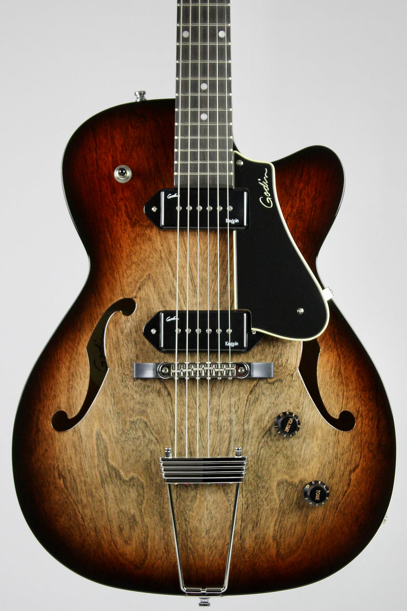 Godin 5th Avenue TL P90 - Vintage Burst HG