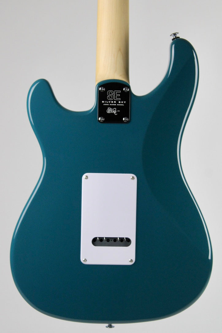 PRS SE Silver Sky Maple Fingerboard - Nylon Blue