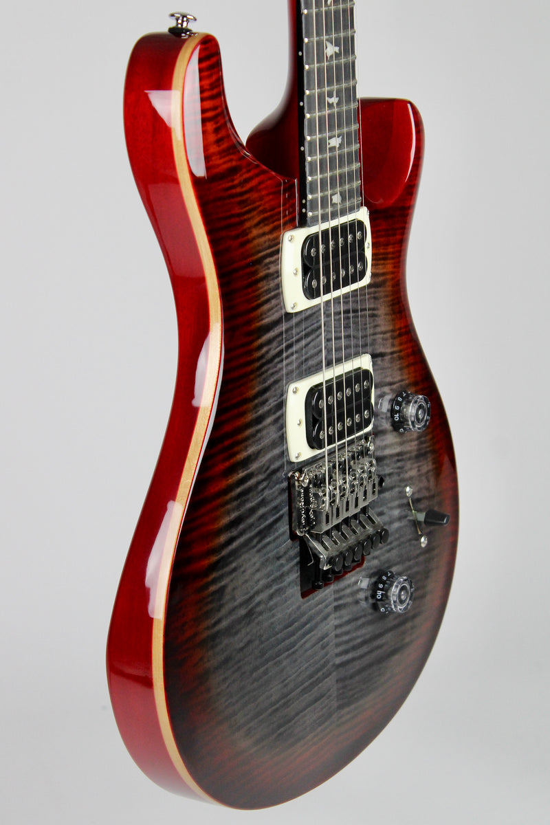 PRS SE Custom 24 Floyd - Charcoal Cherry Burst