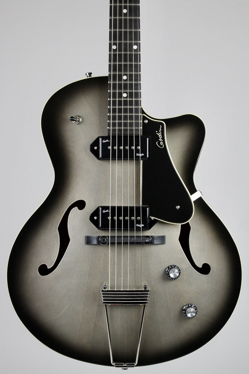 Godin Kingpin II Deluxe CW Prototype - Silverburst (used)