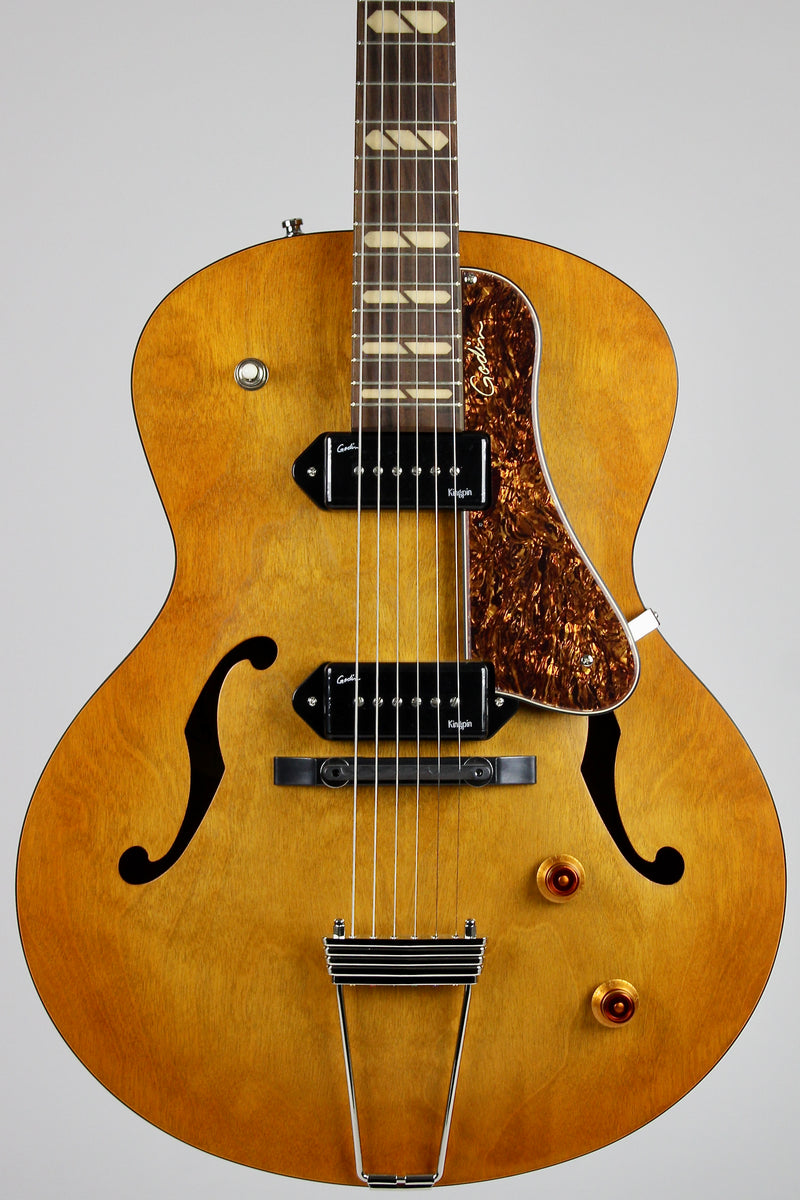 Godin 5th Avenue Jumbo P90 - Harvest Gold (B-Stock)