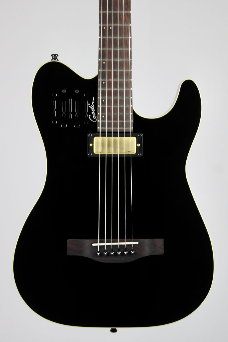 Godin Acousticaster Deluxe RN - Black (B-Stock)