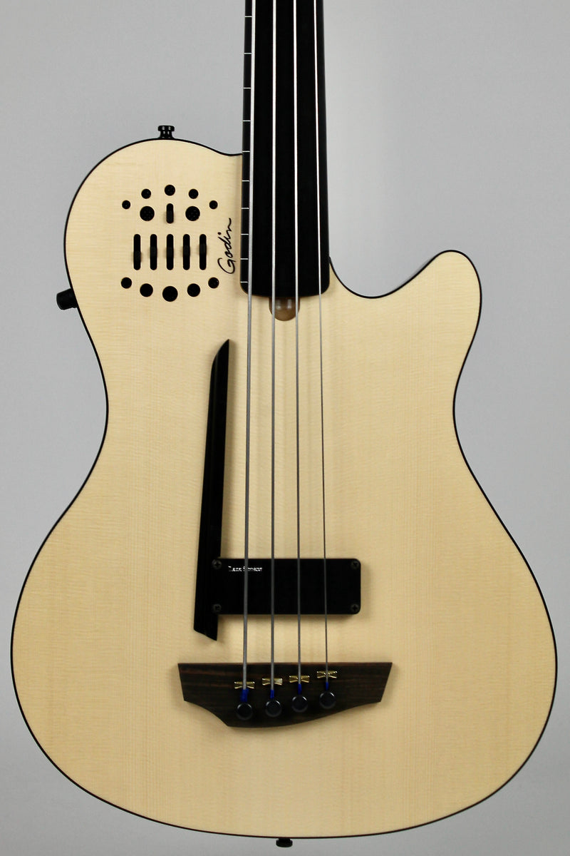 Godin A4 Ultra Fretless A/E - Natural (usagé)