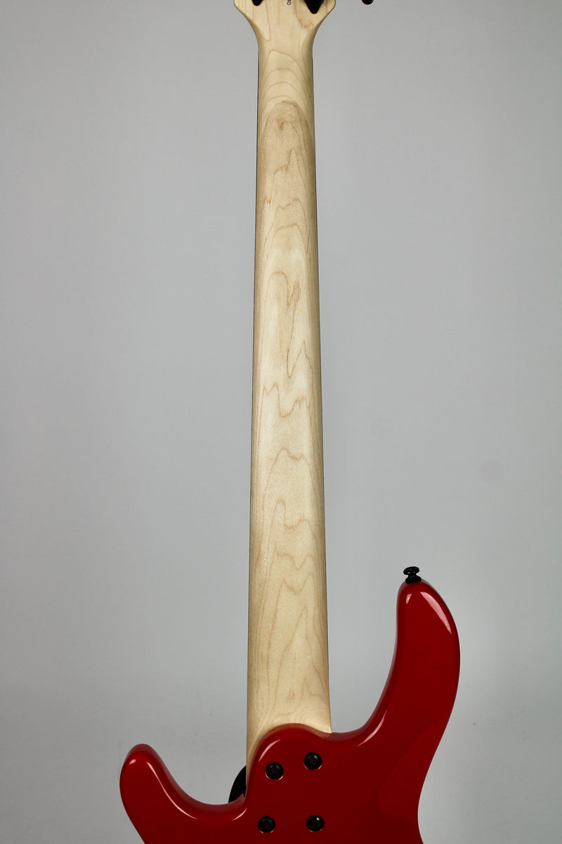Cort C5 Deluxe Artisan Series Basse Électrique 5 cordes - Candy Red (démo)