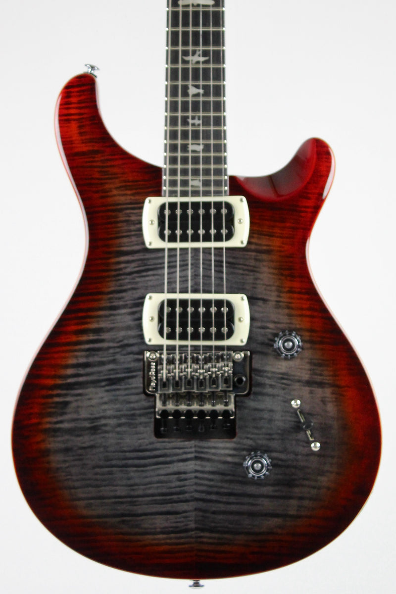 PRS SE Custom 24 Floyd - Charcoal Cherry Burst