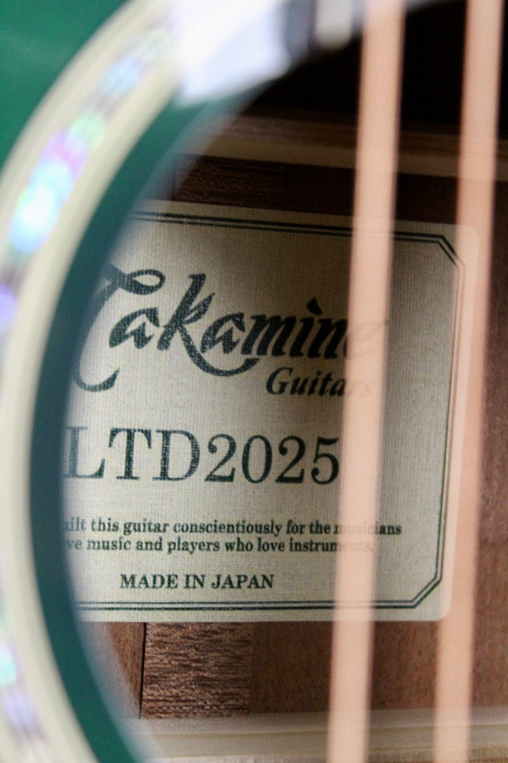 Takamine LTD2025 OM Édition Limitée (Japan) A/E