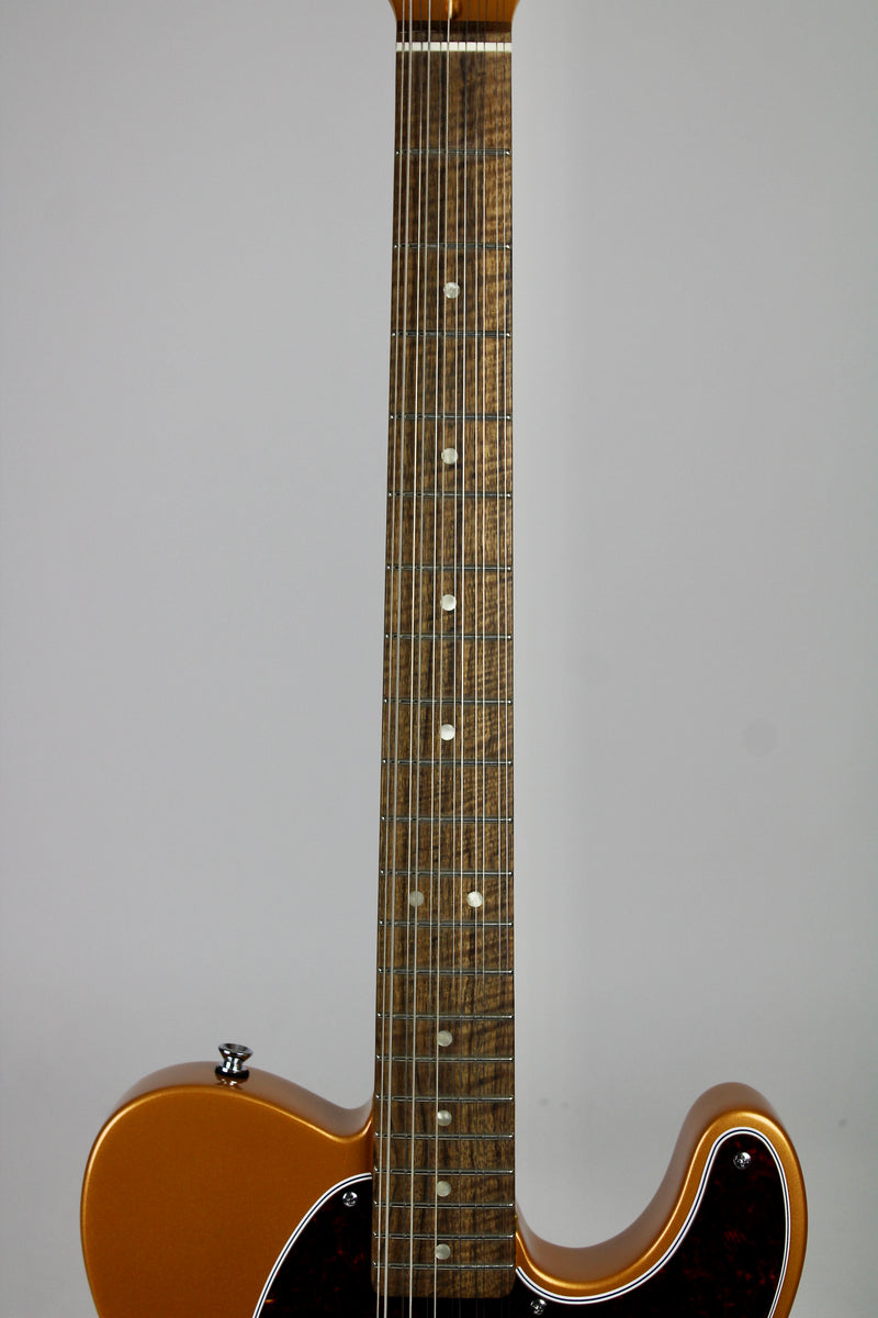 Squier Paranormal Troy Van Leeuwen Telecaster XII Guitare Electrique 12-cordes - Copper Age