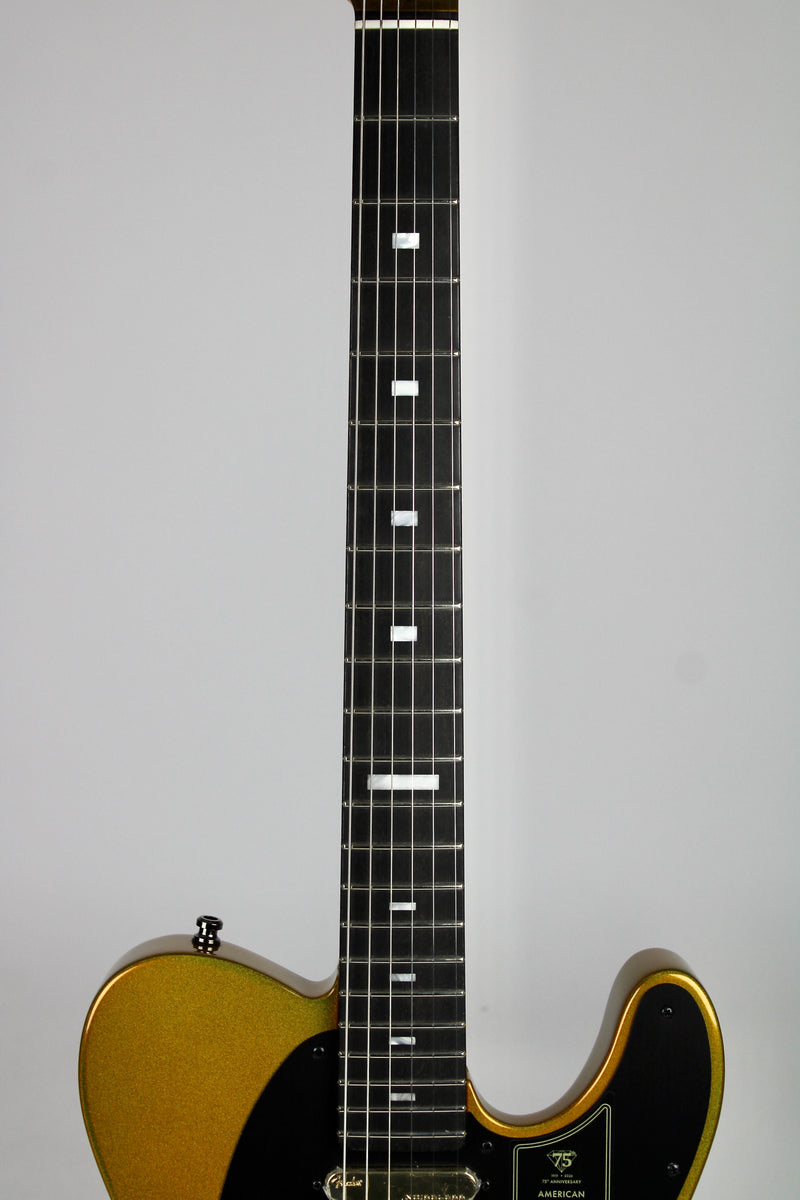 Fender 75th Anniversary American Ultra II Telecaster - Liquid Gold