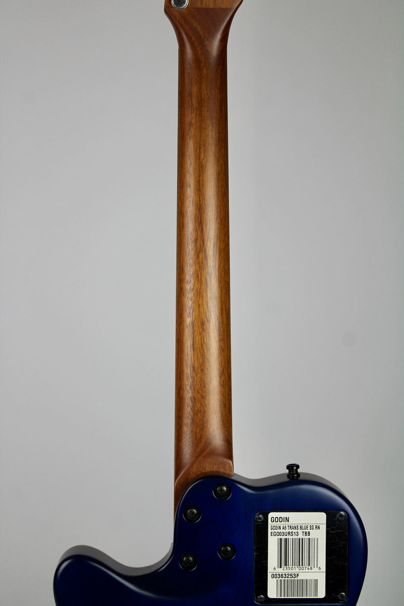 Godin A6 - Trans blue (used) 2000