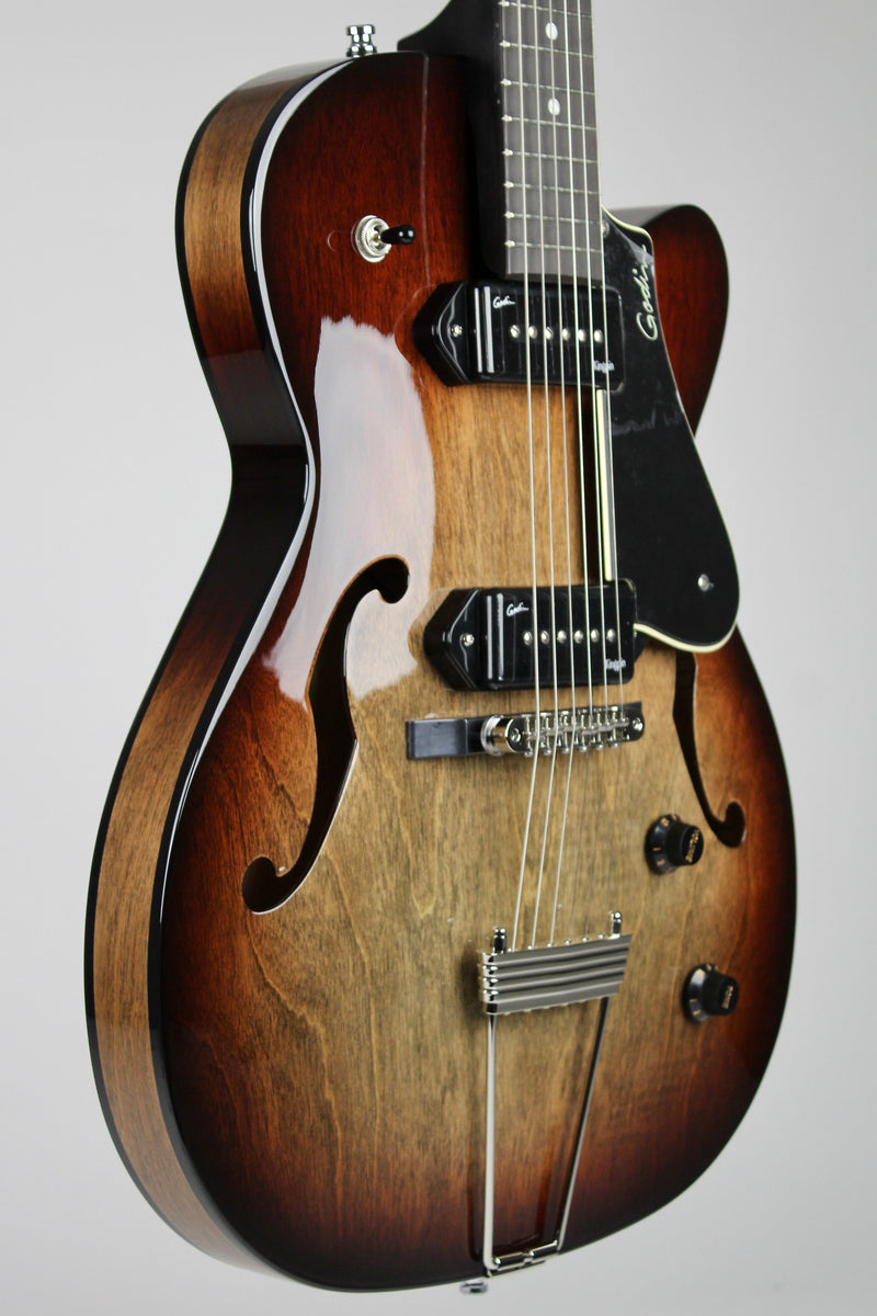 Godin 5th Avenue TL P90 - Vintage Burst HG (demo)