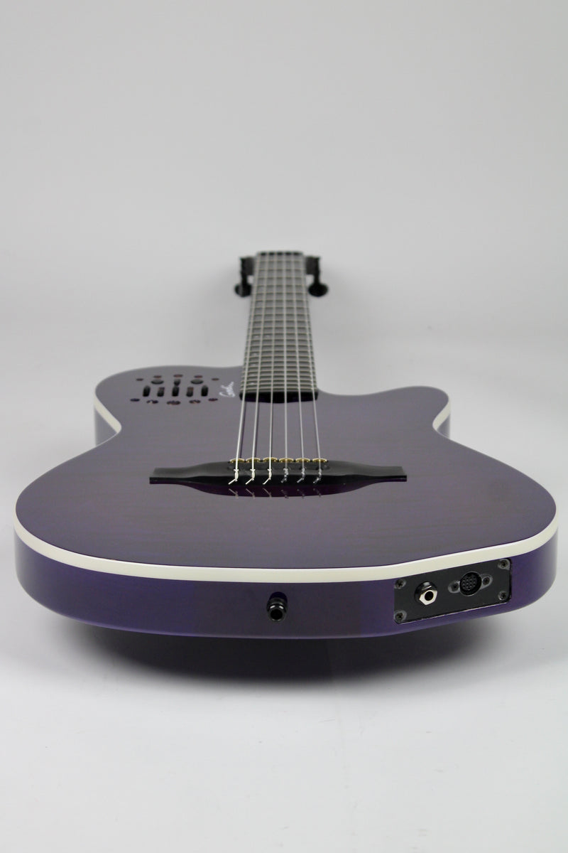 Godin ACS-SA - Trans Purple Limited edition w/Gig Bag (démo)