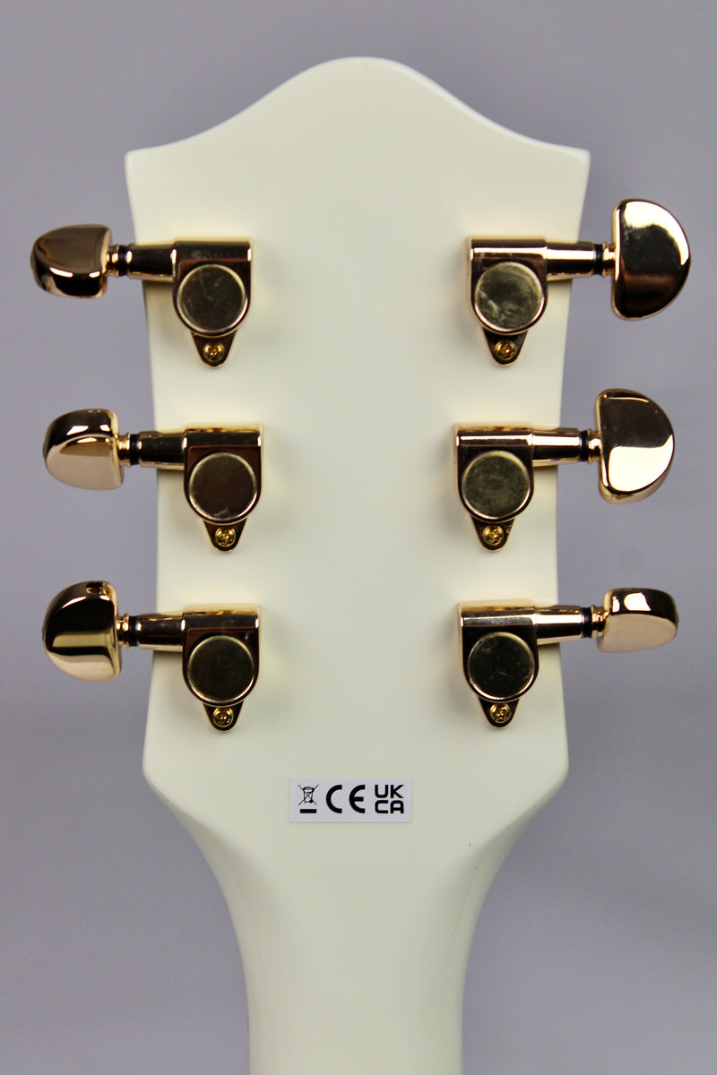 Gretsch G2655TG Streamliner Center Block Jr. Double-Cut - Vintage White
