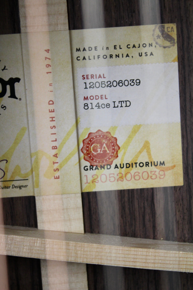 Taylor Next Generation 814ce Special Edition - Casablanca Beige Metallic