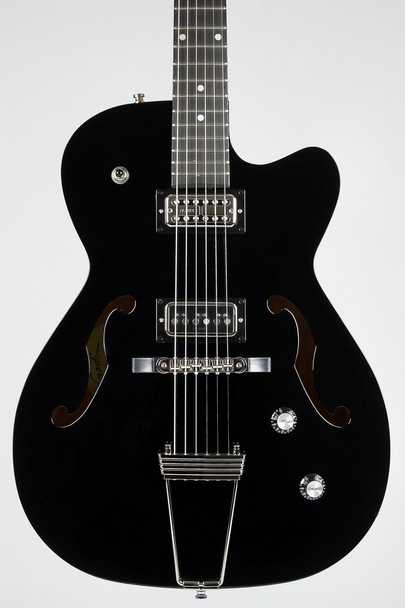 Godin 5th Avenue TL TV Jones Prototype - Trans Black (B-Stock)
