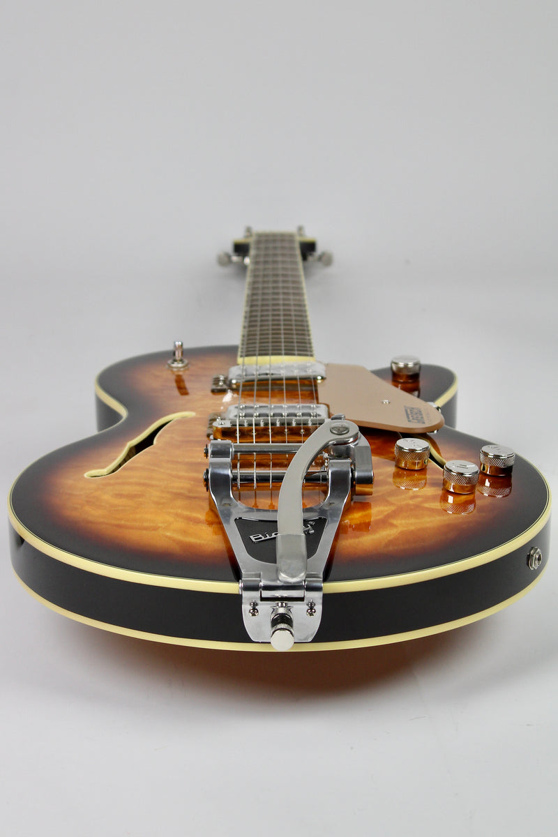 Gretsch G5655T-QM Electromatic Center Block Jr. Quilt Semi-hollowbody - Sweet Tea